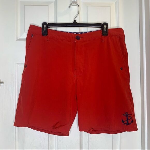 Sperry Men’s Swim Shorts Size 34 - Picture 1 of 9